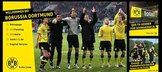 Fast unschlagbar auf dem Platz, klarer Sieger beim Markenranking: Borussia Dortmund