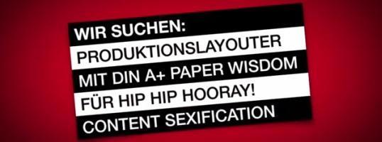 "Bild" darf sich schräg präsentieren - Kreative soll das anlocken.