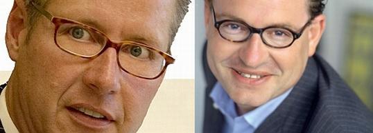 Hasso Mansfeld (l.) kritisiert die Rolle, die "Bild"-Chef Kai Diekmann in der Affäre Wulff einnimmt.