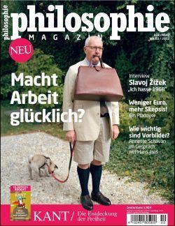 Das "Philosophie Magazin" kommt 2012 sechs statt zehn Mal - hier die aktuelle Januar/Februar-Ausgabe.