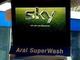 TV-Sender Sky wirbt an Tankstellen