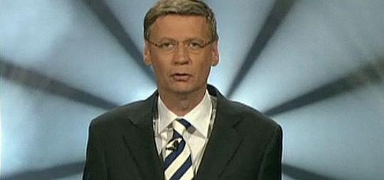 Günther Jauch bei der "5-Millionen-SKL-Show" im Internet.