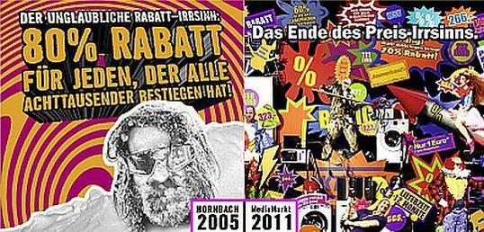Hornbach gratuliert Media Markt zur späten Einsicht