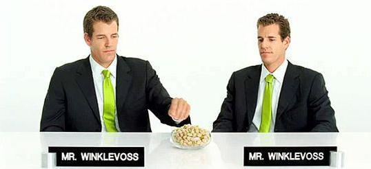 Nun als Werbe-Testimonials: Winklevoss-Zwillinge treten nach