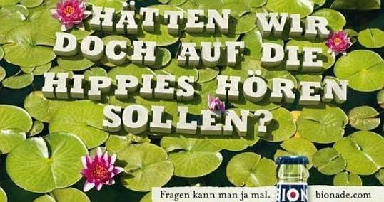 Schon lange macht Bionade nicht mehr mit spitzigen Ideen von sich reden...