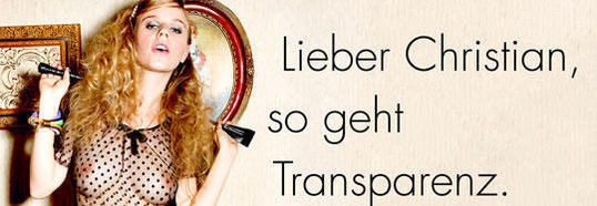 Wollen Sie den Bundespräsidenten in dieser Wäsche sehen? 