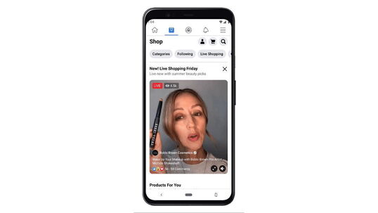 Facebook startet "Live-Shopping-Fridays"
