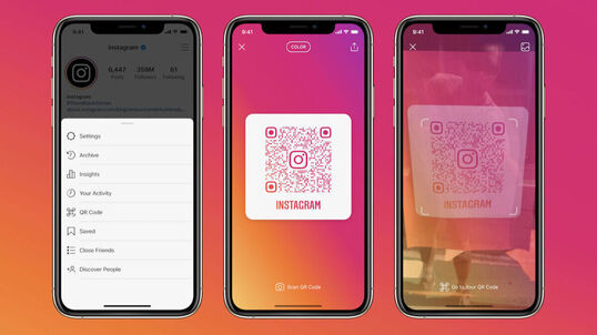 Instagram unterstützt jetzt QR-Codes
