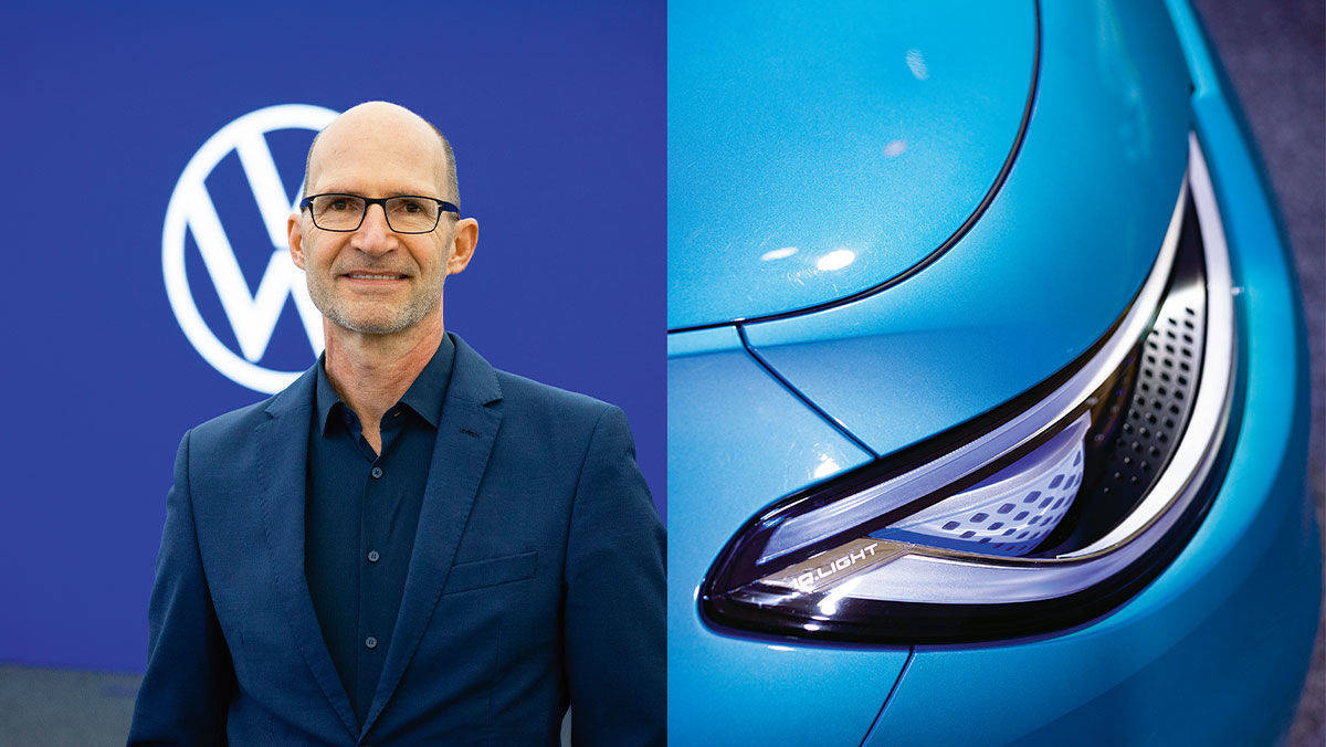 Volkswagen-Designchef Klaus Bischoff skizziert im WV-Interview die nächste Stufe der Digital User Experience.