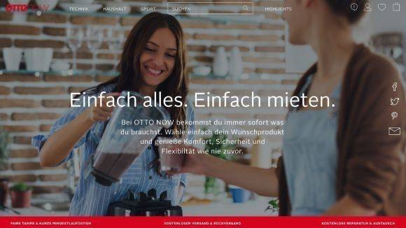 Otto Now richtet sich auch an junge Leute, die wenig Geld zur Verfügung haben.