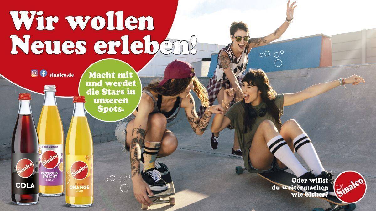 Neue Sinalco-Bildsprache