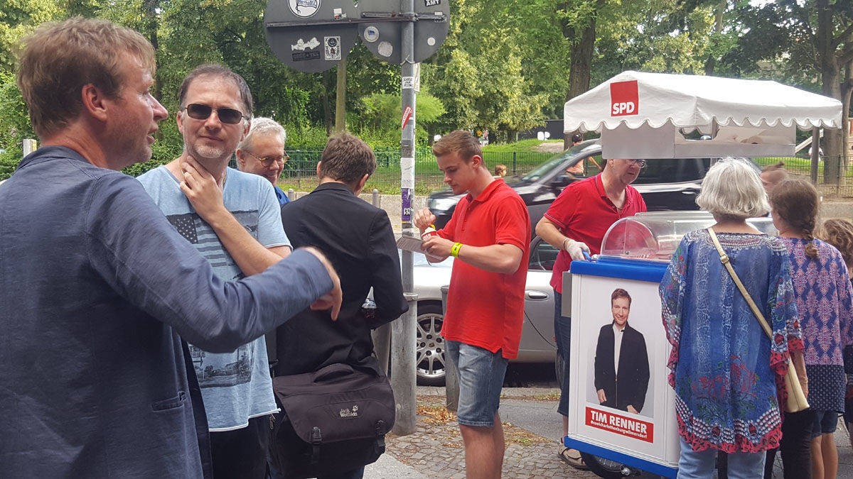 Unterwegs auf den Swingstreets