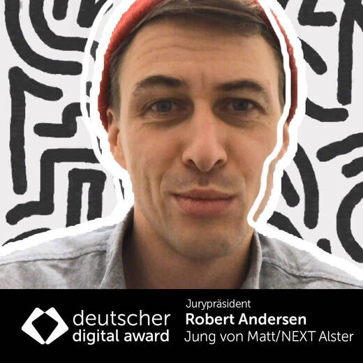 Robert Andersen, DDA Jury-Präsident und Managing Creative Director bei Jung von Matt Creators.