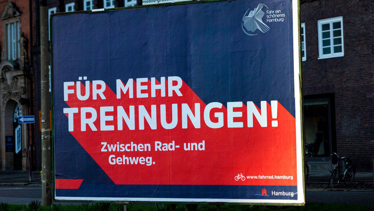 Die Radler-Kampagne in Berlin.