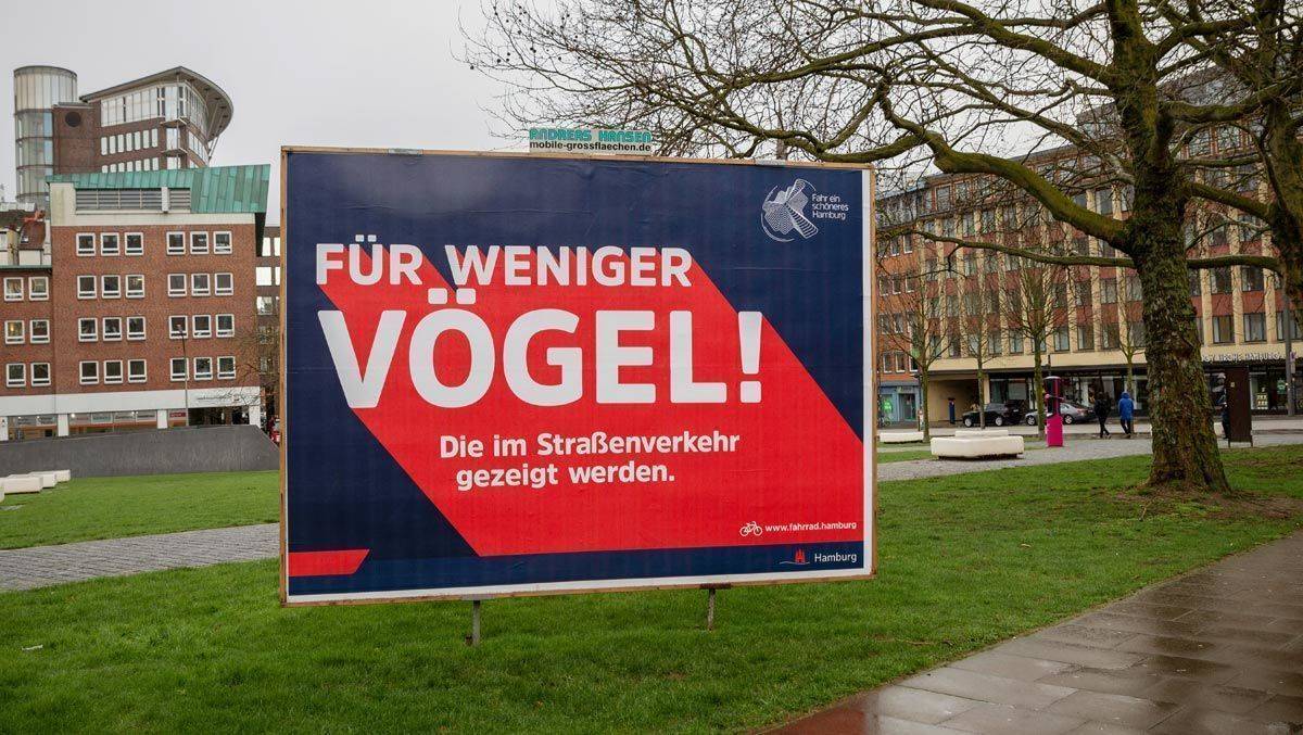 Die Radler-Kampagne in Berlin.