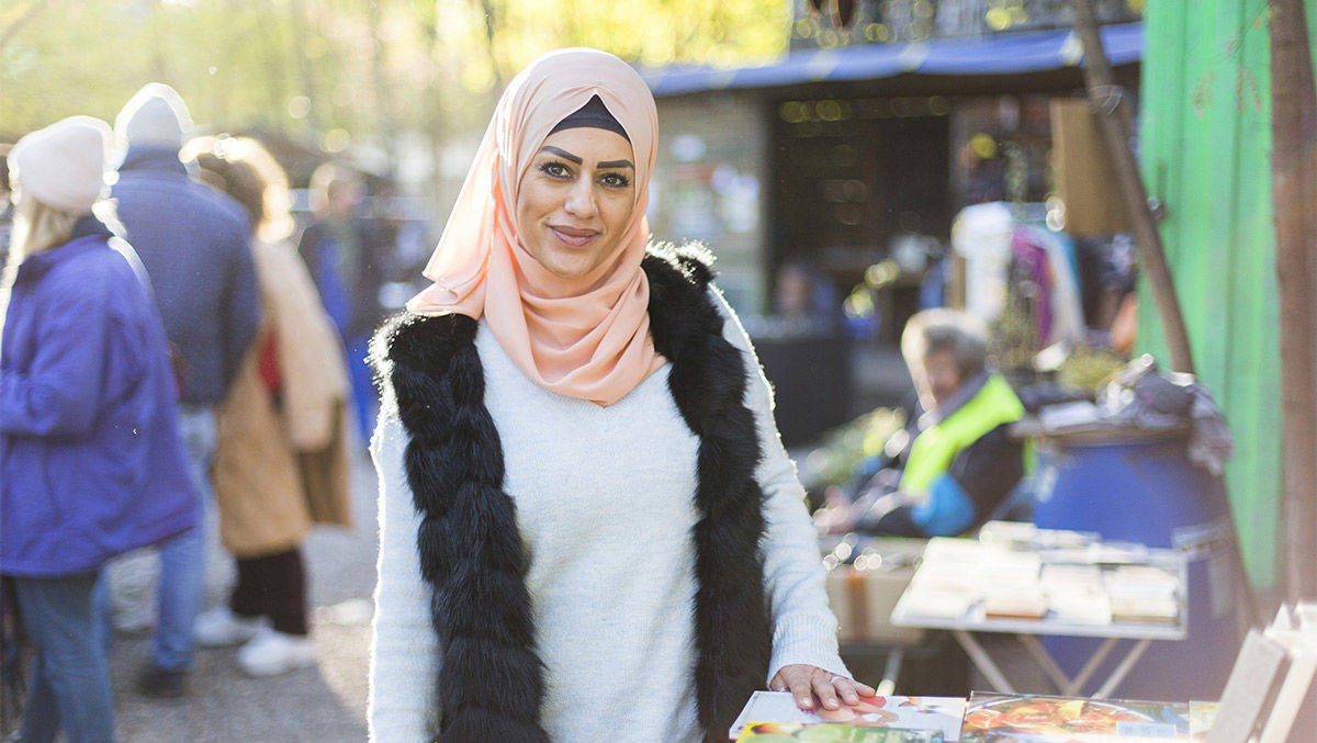 Fadia, eines der deutschen Modelle der Aktion #ShowUs.