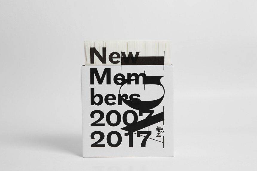 Hesign (Berlin): Buchgestaltung "New Members 2017"