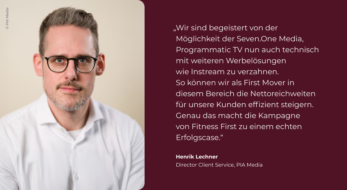 Zitat von Hendrik Lechner mit Foto von ihm.