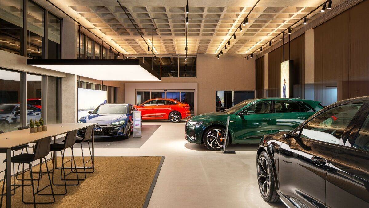 Moderner, digitaler, gemütlicher: Die neuen Audi-Stores.