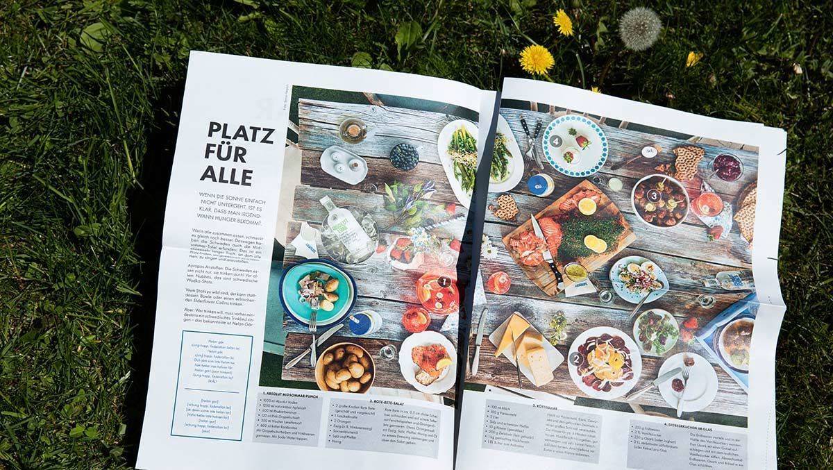 Was die Schweden zu Midsommar essen? Frischen Fisch natürlich.