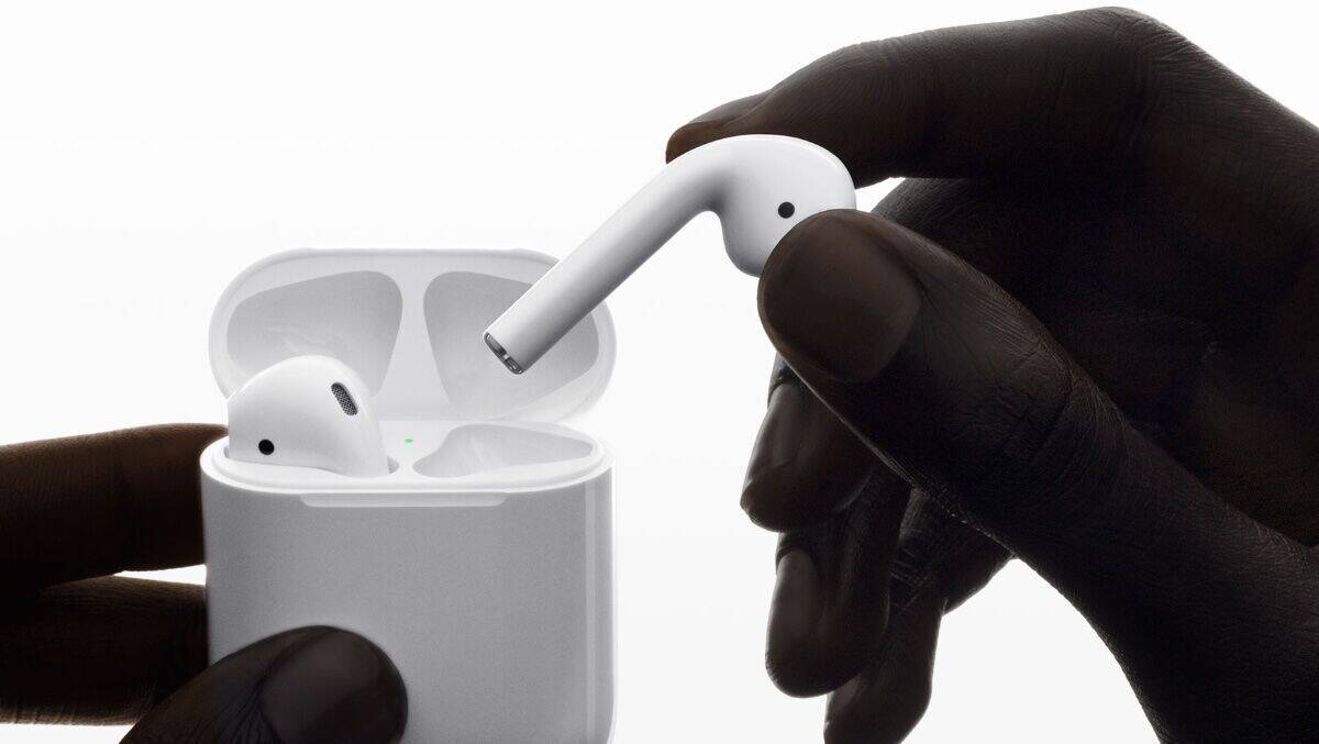 Mit Ladecase zum aktuellen Bestpreis: die AirPods der 2. Generation.