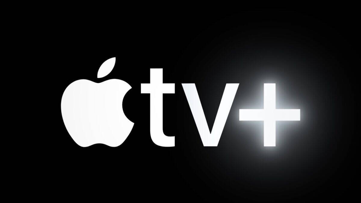 Das offizielle Logo des Streamingdienstes Apple TV+.