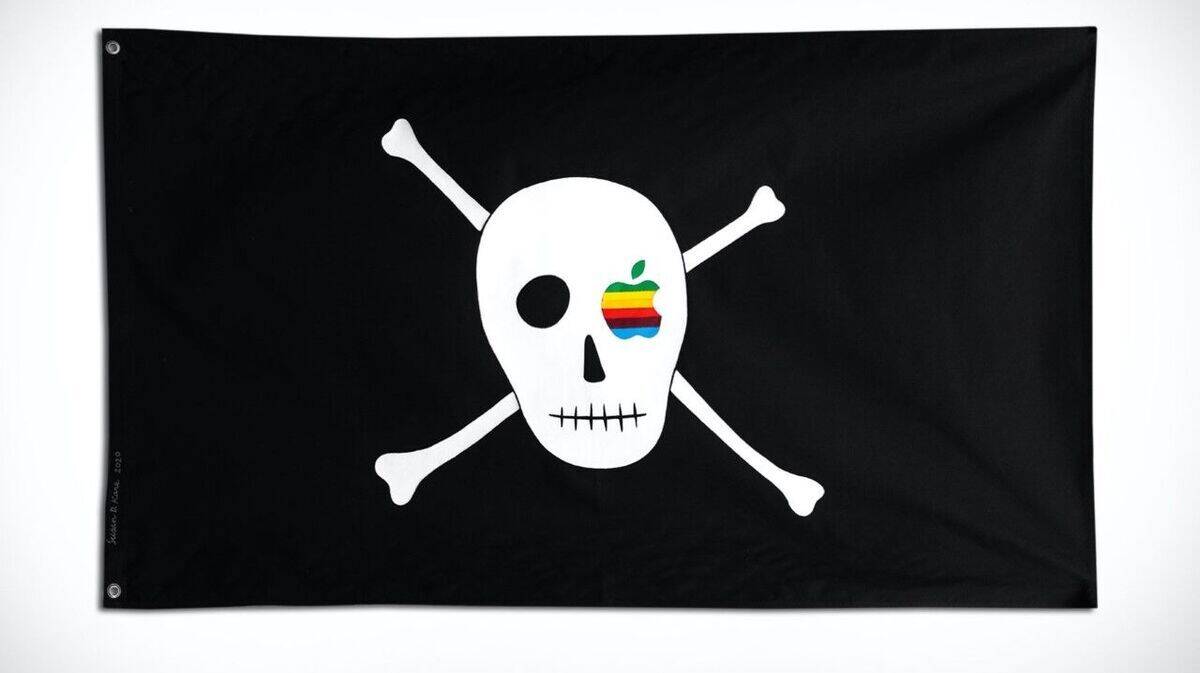 Die legendäre Piratenflagge hissen gutbetuchte Apple-Fanboys ab sofort in den eigenen vier Wänden.