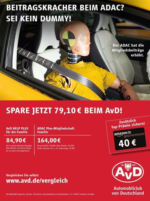 FJR kreiert Kampagne für den AvD.