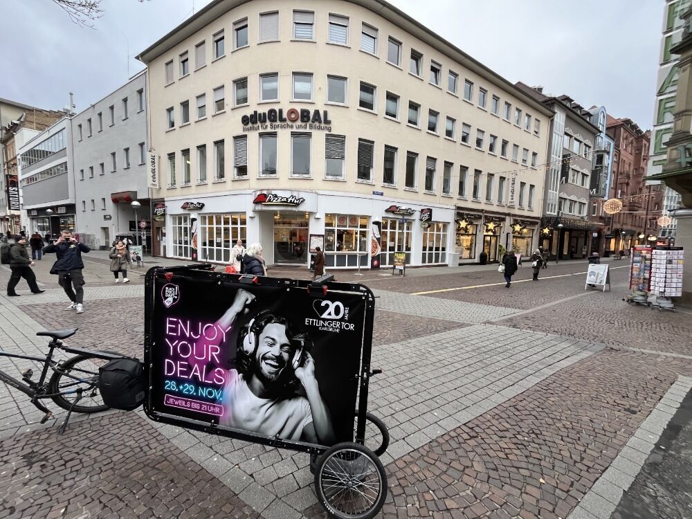 Black Price Days am Ettlinger Tor in Karlsruhe