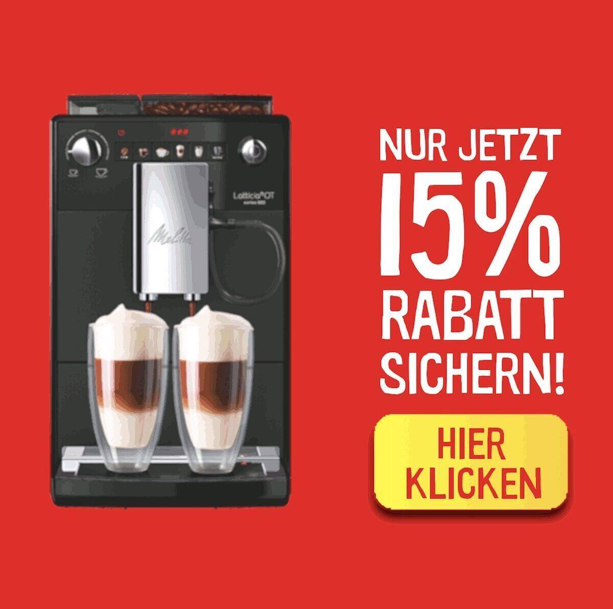 Melitta setzt auf seine Kaffeezubereitungskompetenz - und Rabatte.