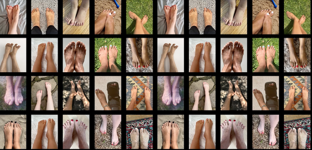 Kampagne: Birkenstocks sind für alle Arten von Füßen.