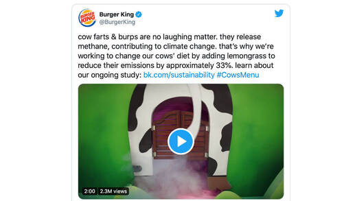An Kraftausdrücken spart Burger King auch bei Twitter nicht.