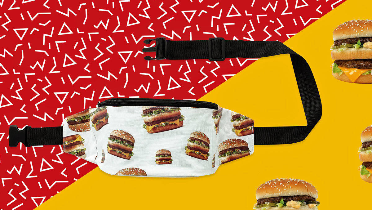 Bauchtasche mit Burgern.