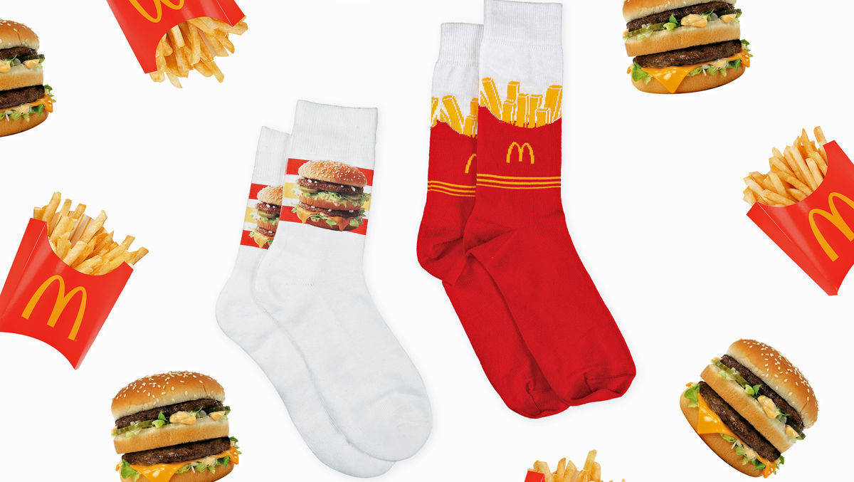 Burger-Socken.
