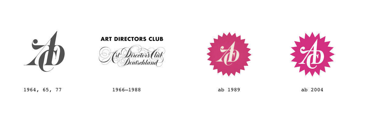 Entwicklung des ADC-Designs seit der Club-Gründung 1964