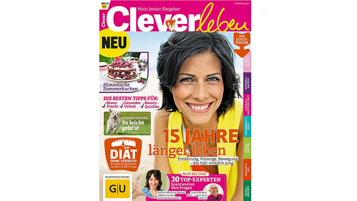 Gräfe und Unzer steht dem Jalag-Team bei "Clever leben" zur Seite.