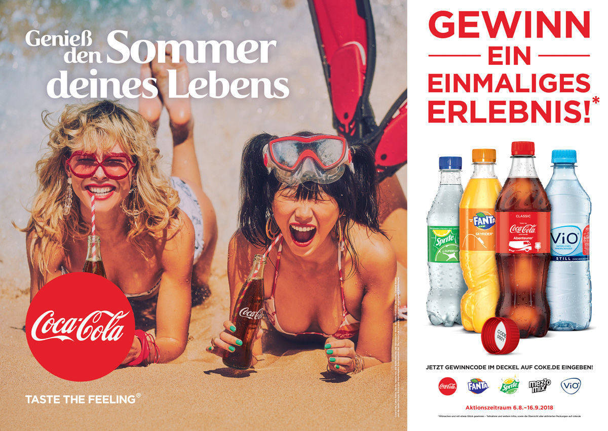 Das Out-of-Home-Motiv zur Sommer-Promotion.
