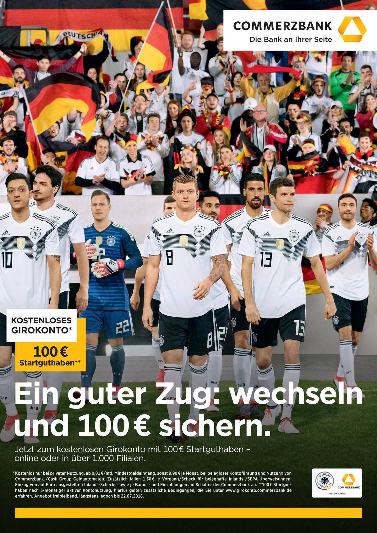 Zur Kampagne gehört auch eine Anzeige.