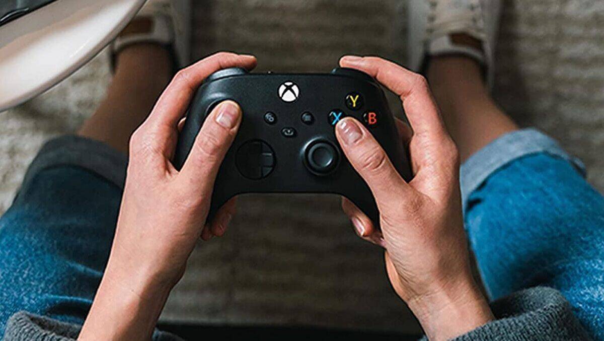 Eigentlich auch schon immer handwarm: der Xbox-Controller.