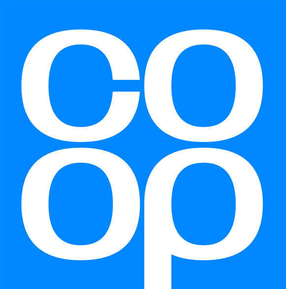 Deutsches Coop-Logo von Kurt Weidemann.