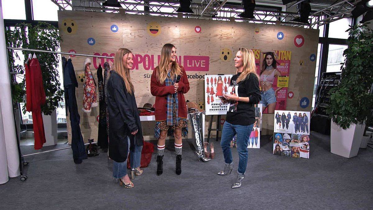 Stefanie Giesinger unterstützte Cosmopolitan bei der Live-Week.