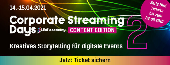 Jetzt Early Bird Ticket sichern!