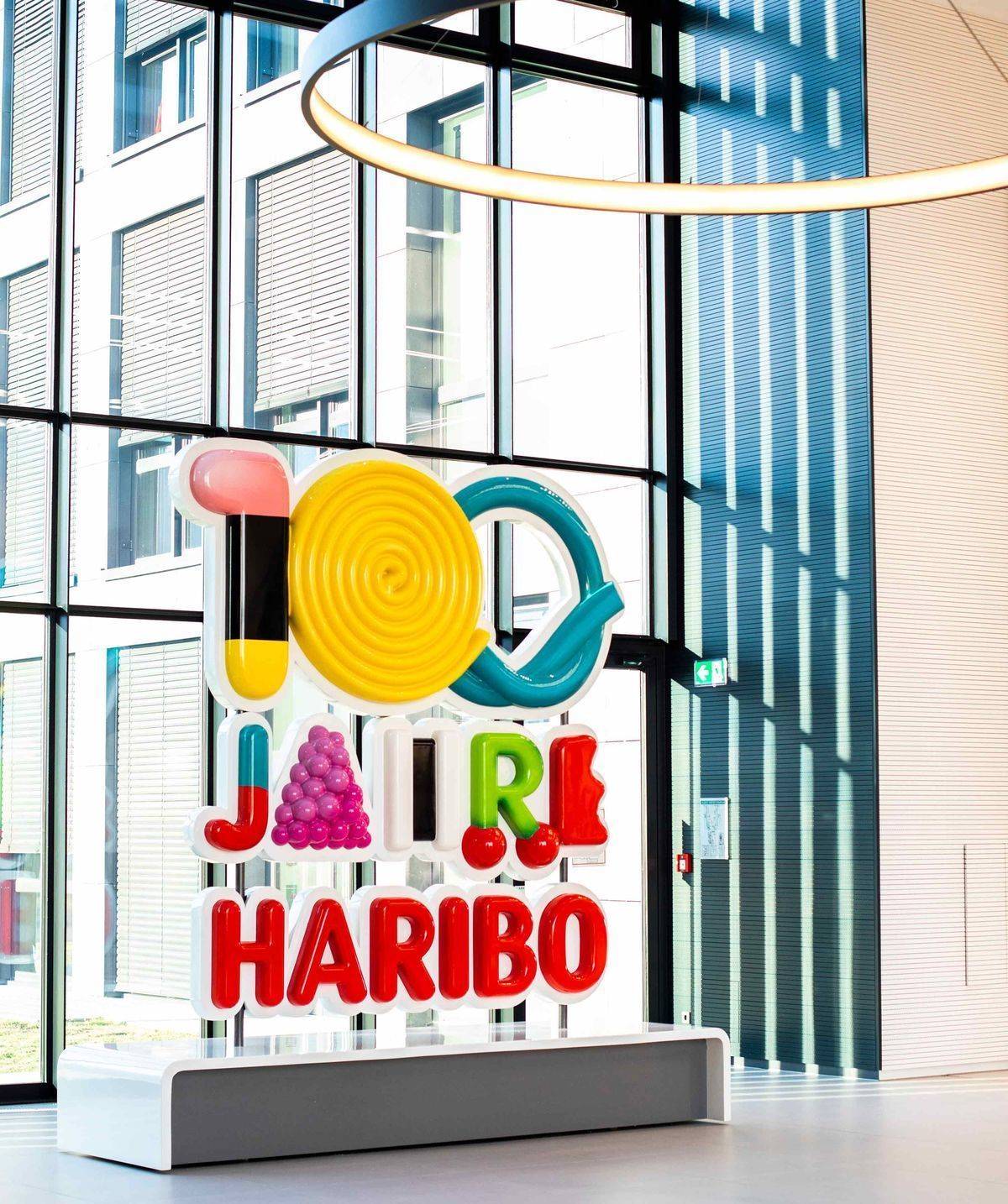 Das Haribo-Jubiläums-Logo
