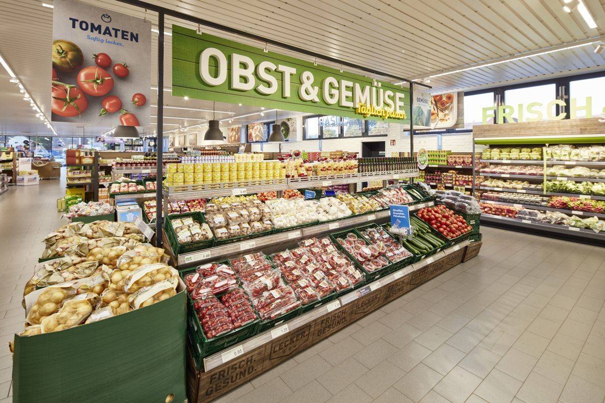 Das neue Instore-Konzept von Aldi Nord.