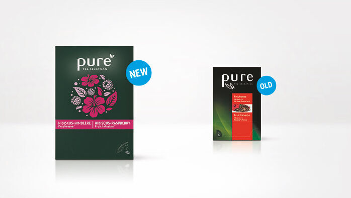 Das neue Logo von Pure Tea Selection.