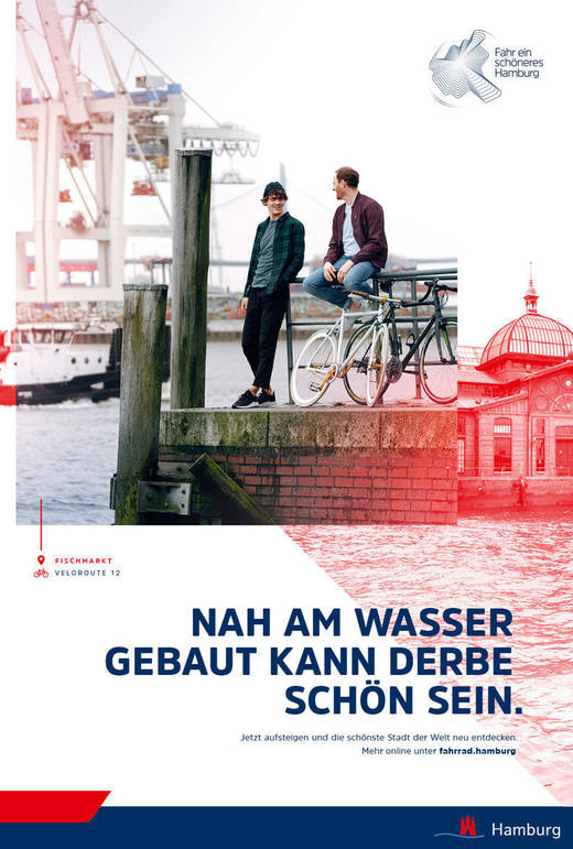 "Derbe schön": Hamburg radelt.