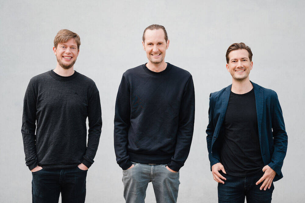 Die Gründer von Dance (v.l.): Christian Springub, Eric Quidenus-Wahlforss und Alexander Ljung.