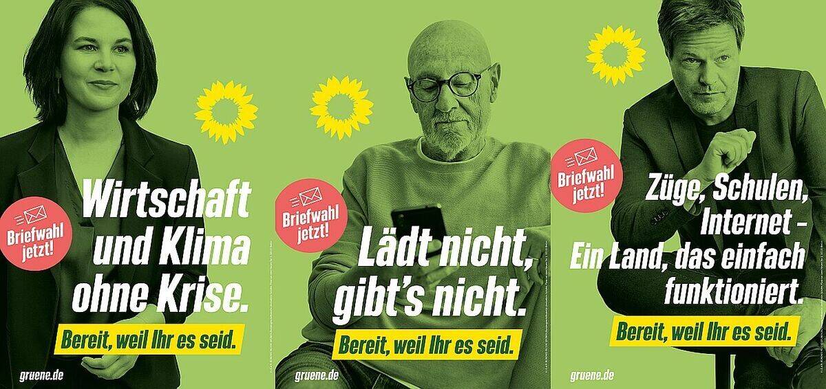 Mit dieser Kampagne gehen die Grünen in den Wahlkampf W&V
