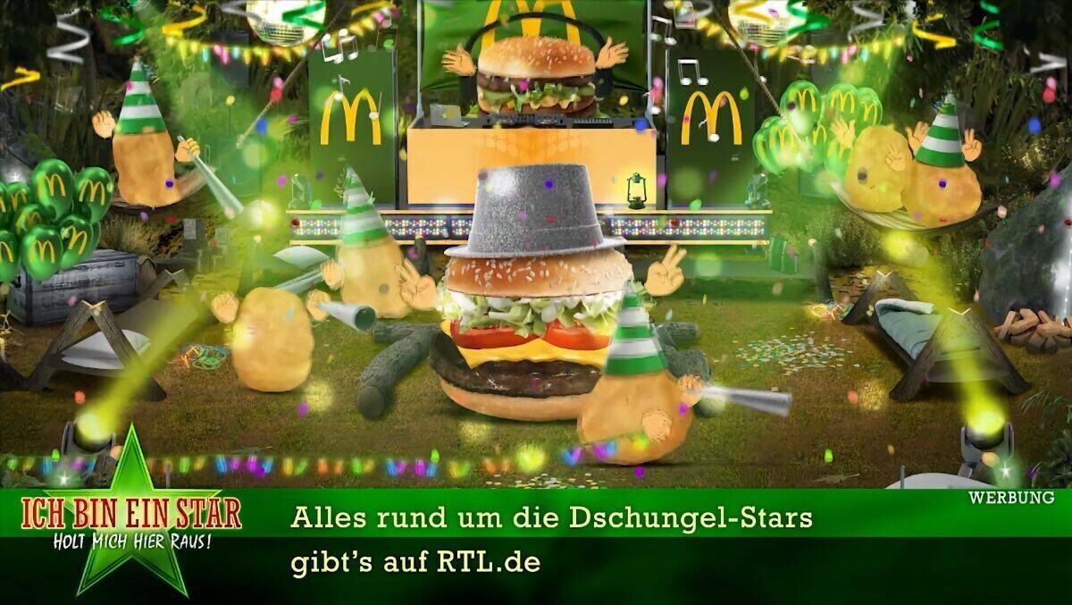 Kein Dschungelcamp one McDonald's