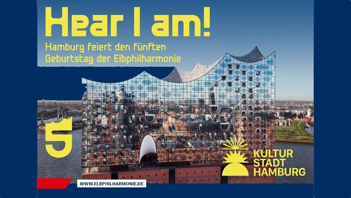 Die Elphi feiert ihren 5. Geburtstag mit einer Kampagne.